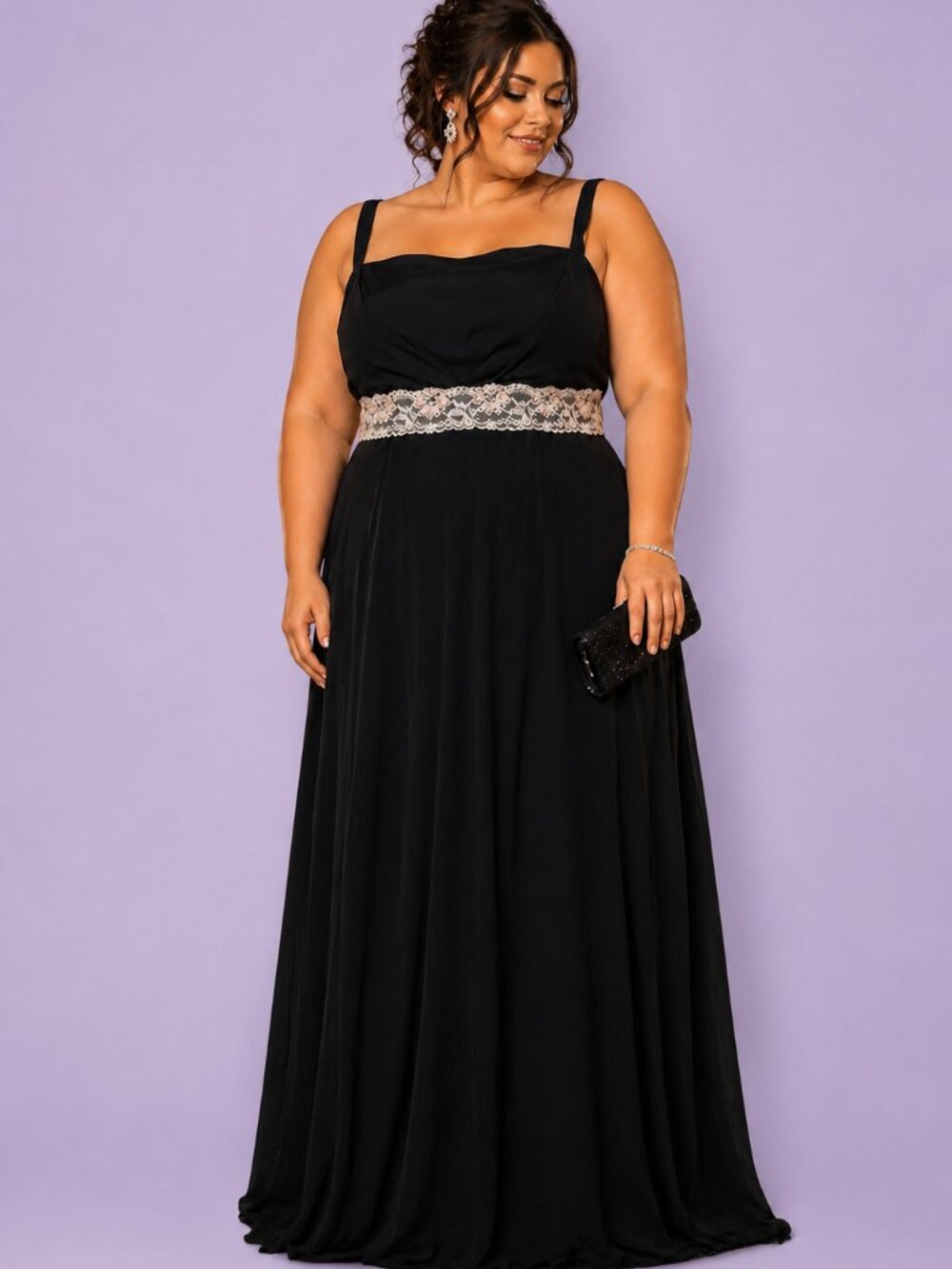 CALIFORNIA CONCEPTS Vintage 90s/Y2K Formal Plus Dress, Size 24